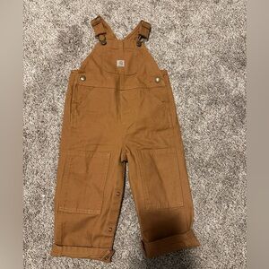 Carhartt Brown Duck Overalls